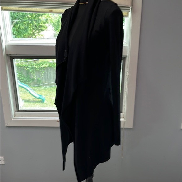 Helmut Lang Black Wool Women's Wrap Cardigan S - Picture 3 of 7